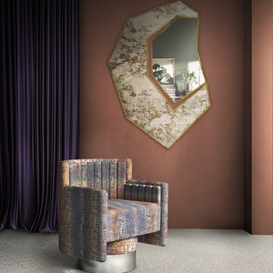 wall-mounted mirror