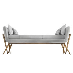 contemporary upholstered bench