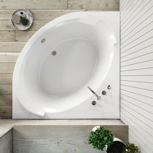 corner bathtub