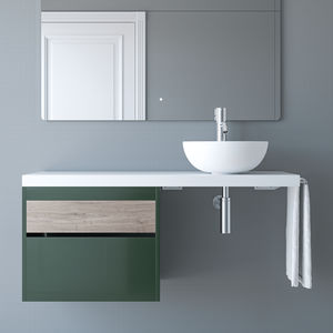 double washbasin cabinet