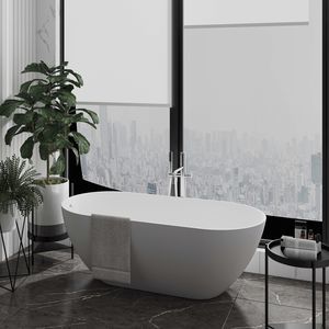 oval bathtub