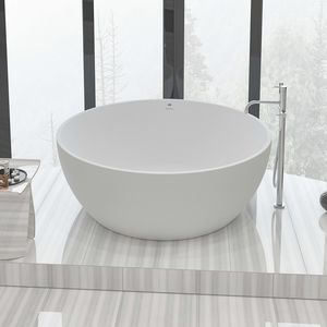 round bathtub