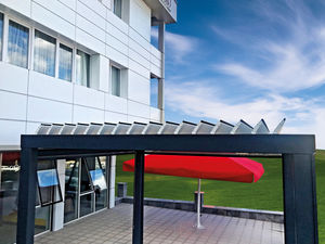 self-supporting pergola