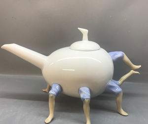 porcelain teapot