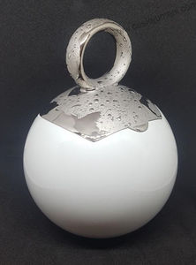porcelain sugar bowl