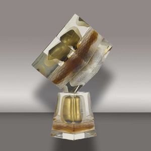 blown glass sculpture