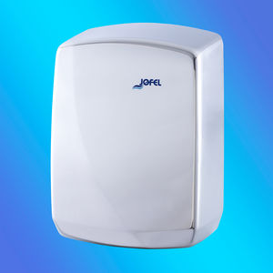 automatic hand dryer / wall-mounted / stainless steel / high-speed