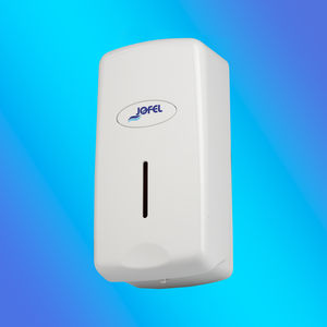 commercial soap dispenser / wall-mounted / ABS / polyethylene