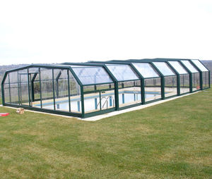 high swimming pool enclosure