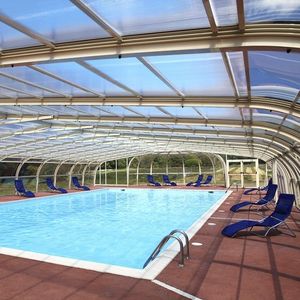 high swimming pool enclosure