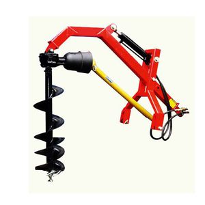tractor-mounted earth auger