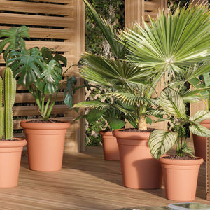 polyethylene garden pot