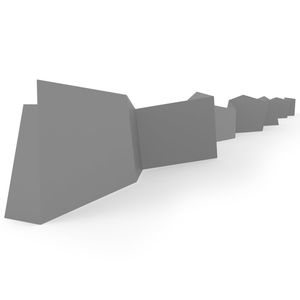 steel retaining wall / modular / for garden enclosures