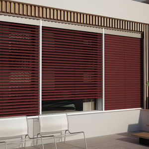 Venetian blinds / aluminum / outdoor / motorized