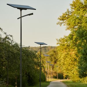 urban lamp post