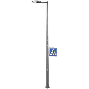 road sign pole