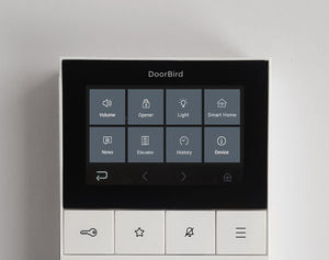 white video door intercom