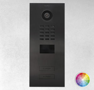 stainless steel video door intercom