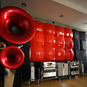 wooden acoustic diffuser