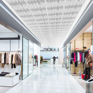wood veneer suspended ceiling
