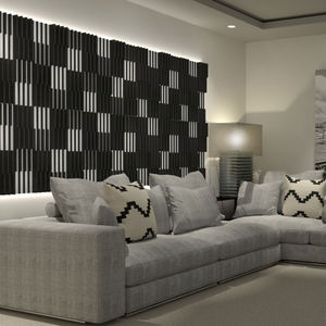 wall-mounted sound-absorbing panel 1