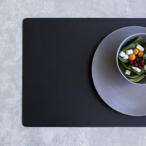 synthetic leather placemat