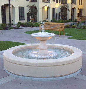 garden fountain