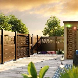 louvered screening