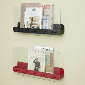 wall-mounted shelves