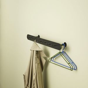 wall-mounted coat rack