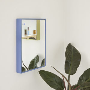 wall-mounted mirror
