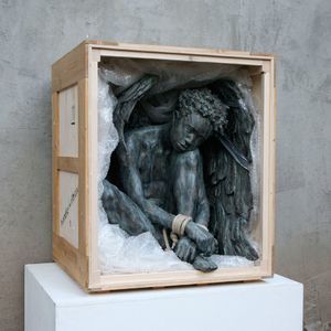 wooden sculpture