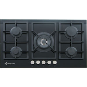 vitroceramic cooktop / gas / cast iron / with grill