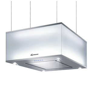 island range hood / with built-in lighting