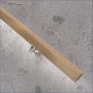 wooden handrail