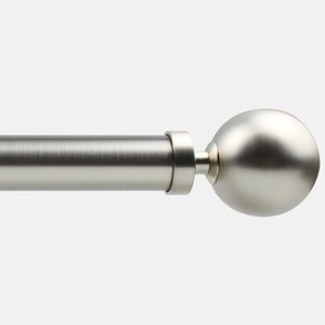steel curtain rod