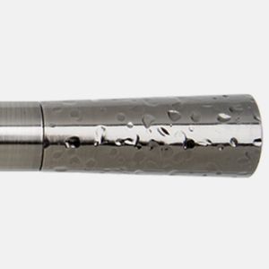 steel curtain rod