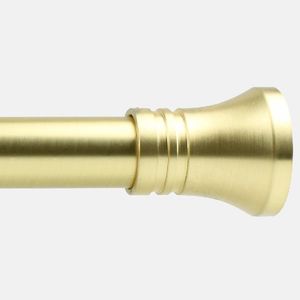 steel curtain rod