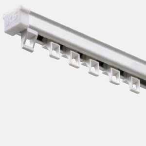 ceiling mounted curtain track