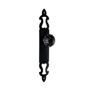 door handle / iron / traditional