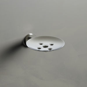 wall-mounted soap dish