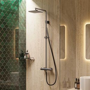 wall-mounted shower set