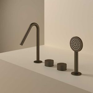 metal bathtub mixer set 1
