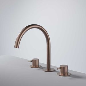 double-handle washbasin mixer tap