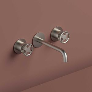 double-handle washbasin mixer tap