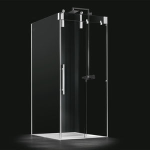 glass shower cubicle