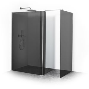 walk-in shower cubicle