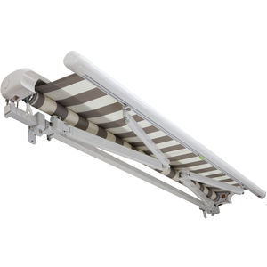 semi-box awning
