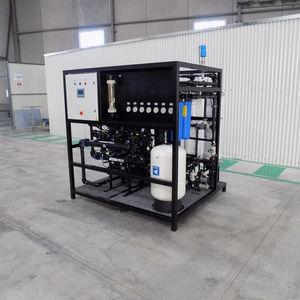 water treatment plant with filter