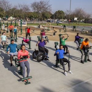 fitness playground